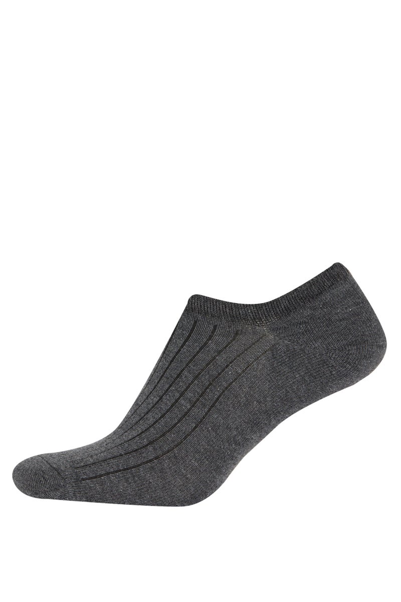 DeFacto Multicolour Man Man Printed 5 Piece Step Socks Casual - Image 5